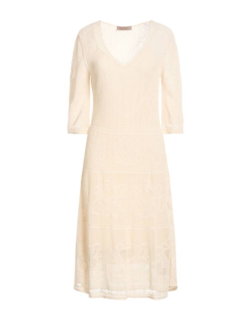 D.EXTERIOR Midi-kleid Damen Schwarz von D.EXTERIOR