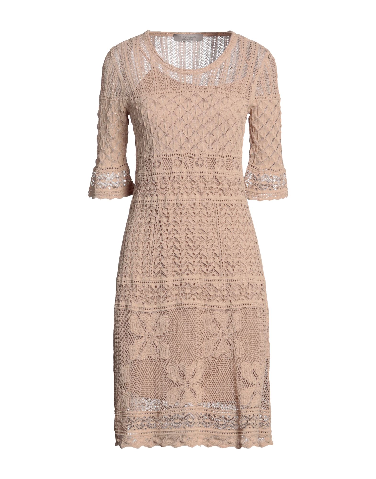 D.EXTERIOR Mini-kleid Damen Beige von D.EXTERIOR