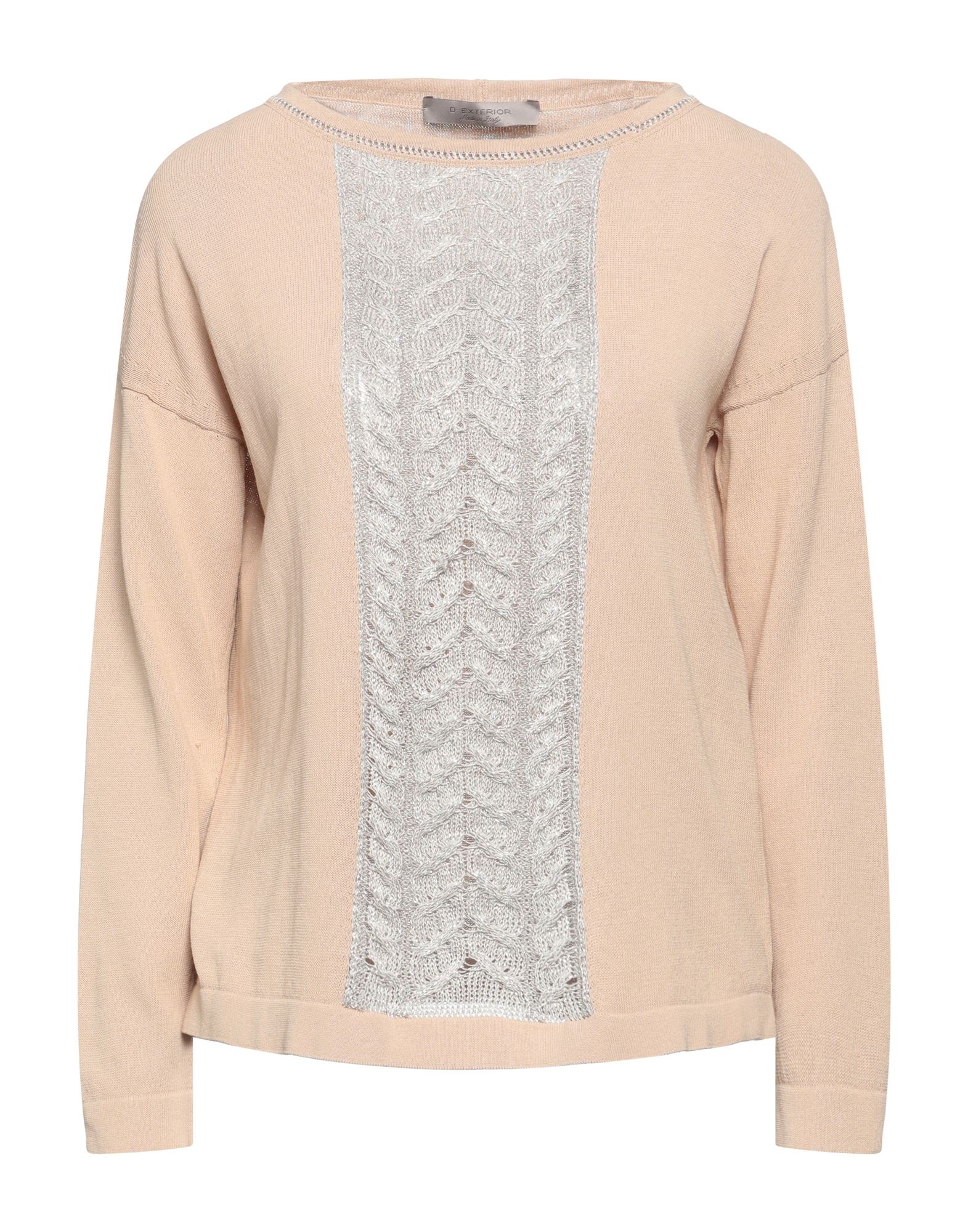 D.EXTERIOR Pullover Damen Beige von D.EXTERIOR