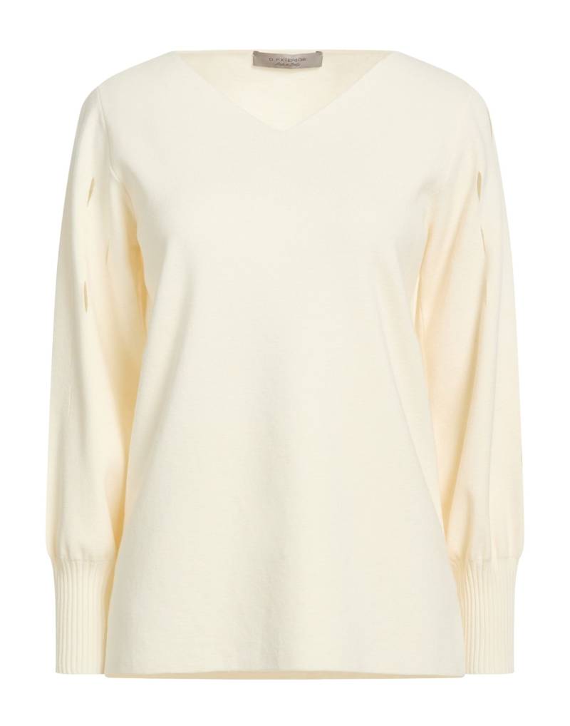 D.EXTERIOR Pullover Damen Off white von D.EXTERIOR