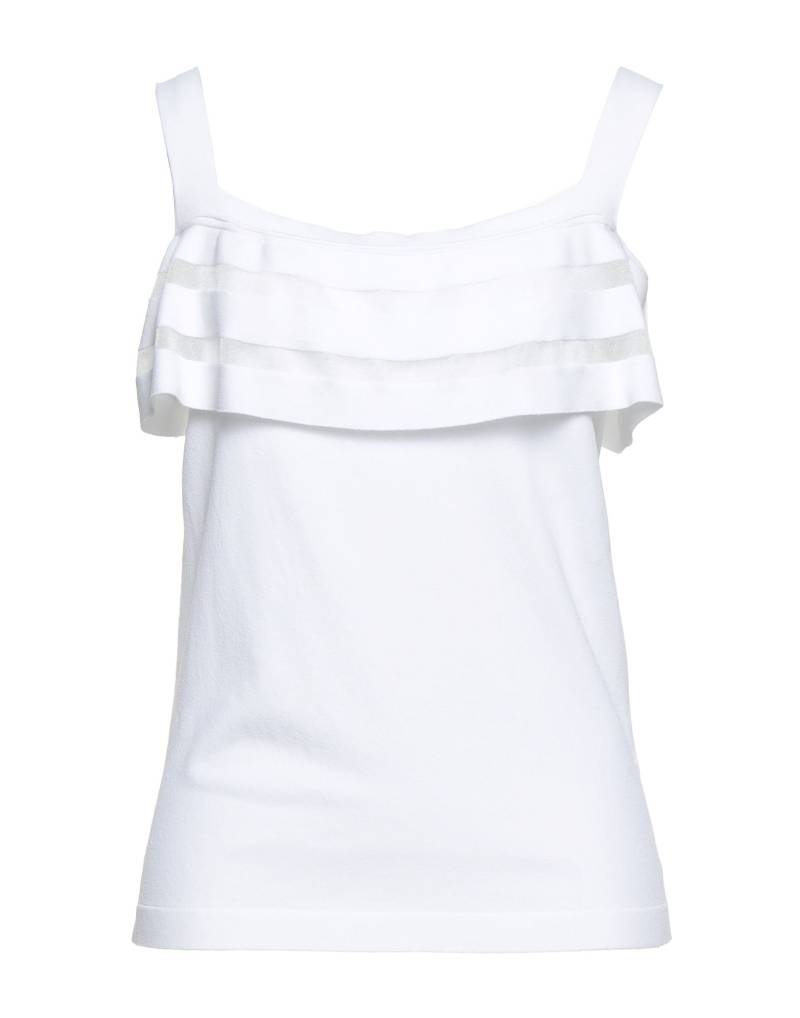 D.EXTERIOR Pullover Damen Weiß von D.EXTERIOR