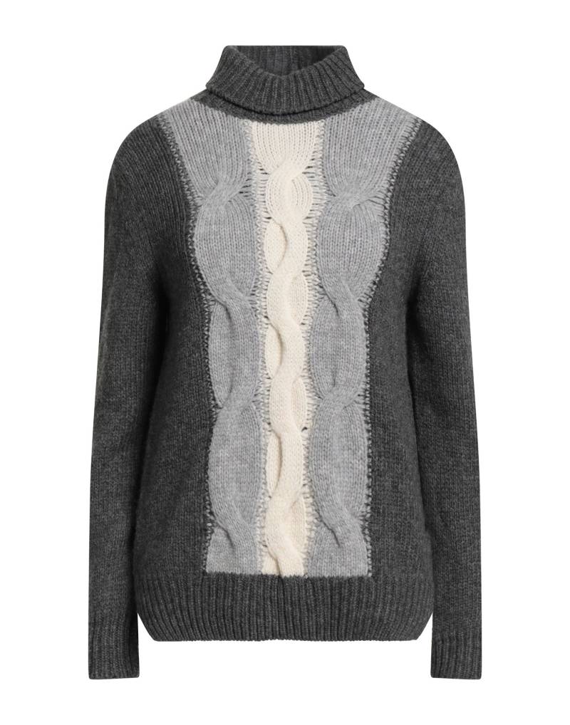 D.EXTERIOR Rollkragenpullover Damen Grau von D.EXTERIOR