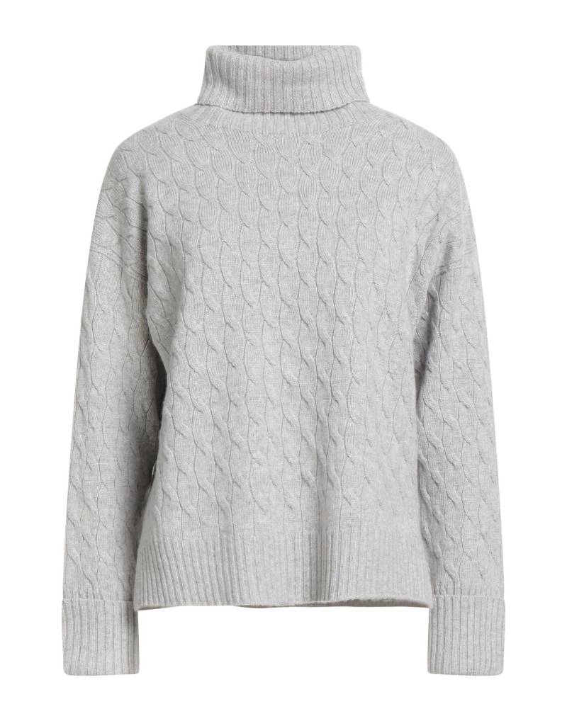 D.EXTERIOR Rollkragenpullover Damen Hellgrau von D.EXTERIOR