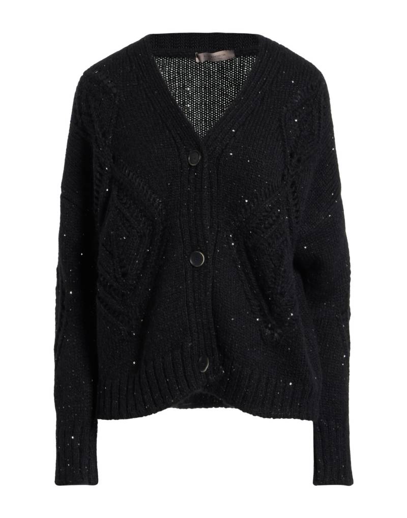 D.EXTERIOR Strickjacke Damen Schwarz von D.EXTERIOR