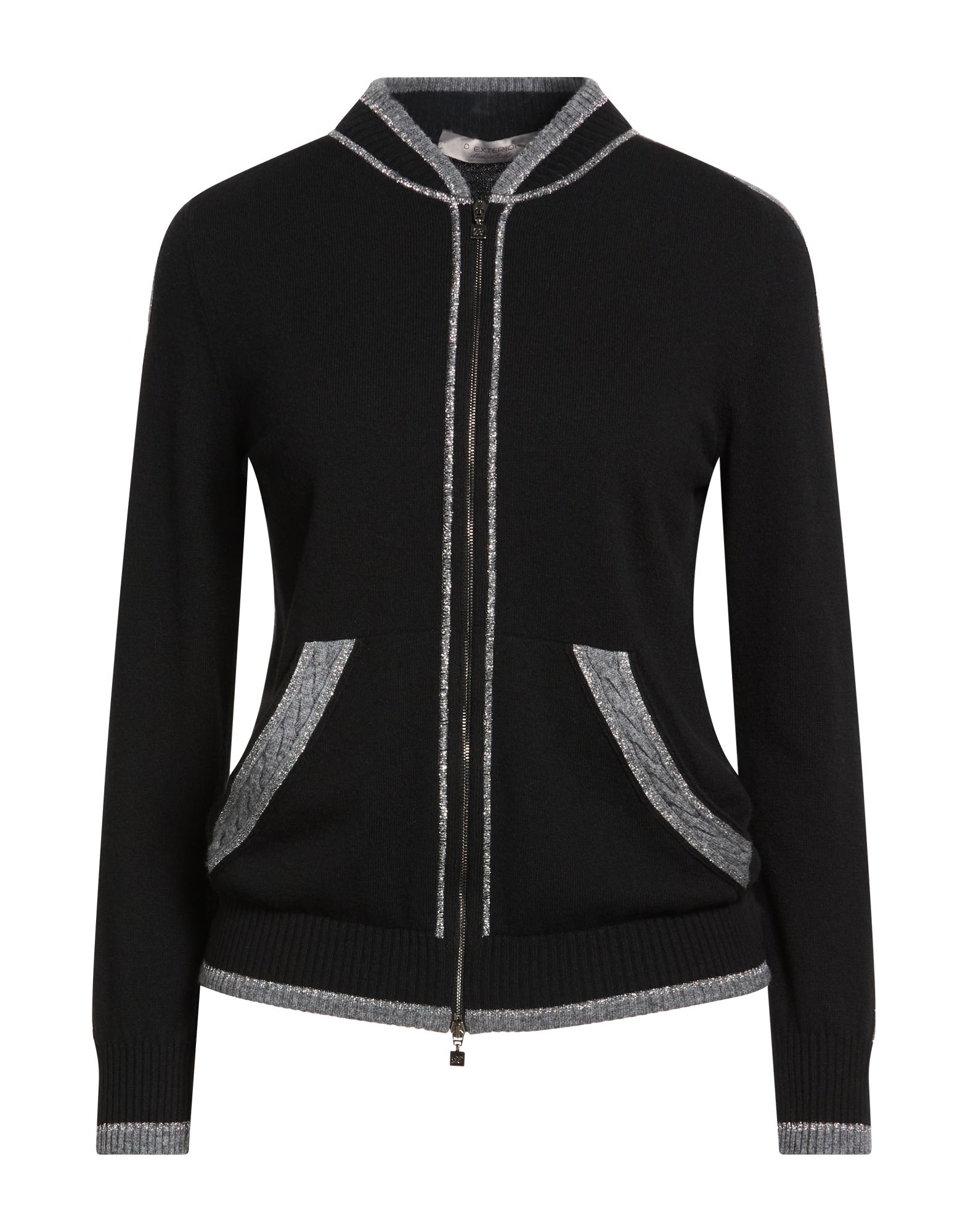 D.EXTERIOR Strickjacke Damen Schwarz von D.EXTERIOR