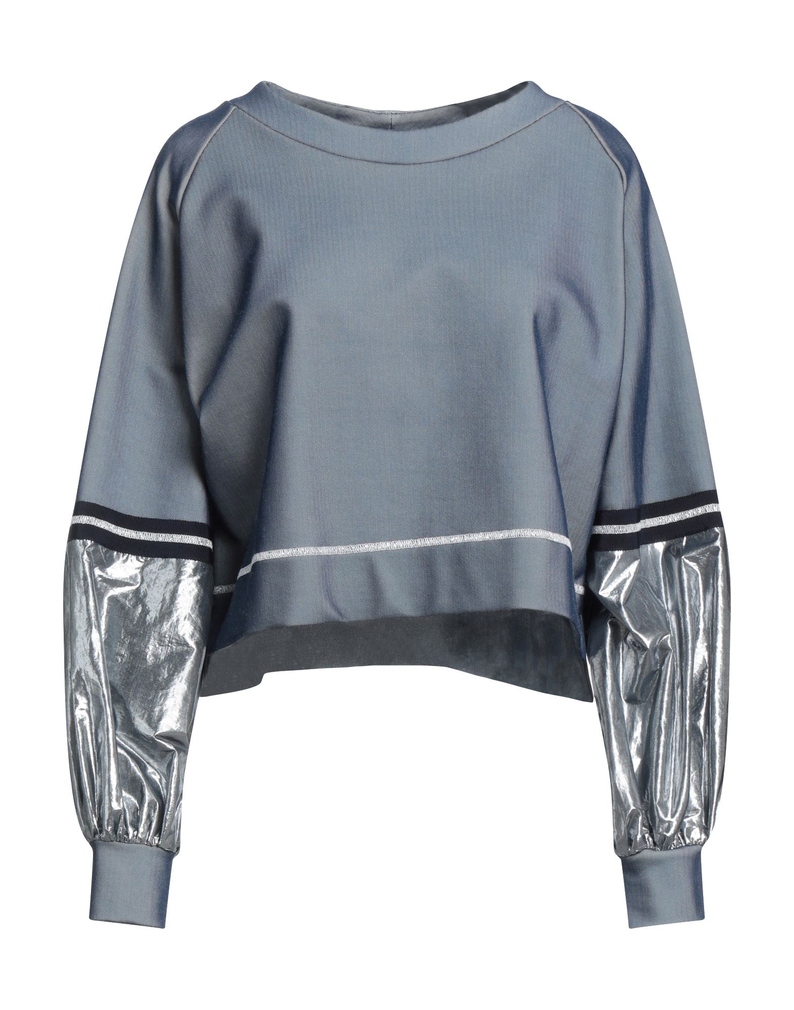 D.EXTERIOR Sweatshirt Damen Blau von D.EXTERIOR