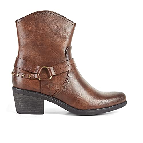D.Franklin Damen Botas Cowbpy Haut Bootsschuh, Braun, 40 EU D.Franklin Damen Botas Cowbpy Haut Bootsschuh, Braun, 40 EU von D.Franklin