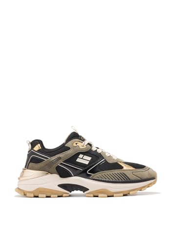 D.Franklin Damen Sportschuhe 347 Flame Schwarz/Gold - Damen Halbschuhe - Freizeitmode - Größe (36) - Modell 347 von D.Franklin
