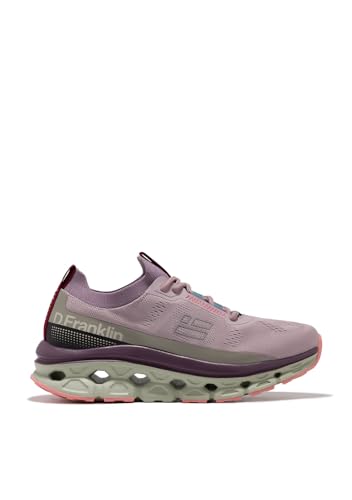 D.Franklin Damen Sportschuhehe Aero Mesh Lila - Damen Sneaker - Casual Mode - Größe (36) - Modell aero-Sneakers-mesh von D.Franklin