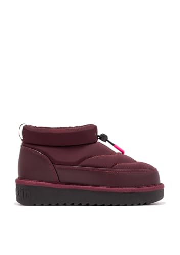 D.Franklin Damen Steppstiefel mit Innenfutter Nordic Low Bomb Rot - Damenstiefel - Freizeitmode - Größe (37) - Modell bomb von D.Franklin