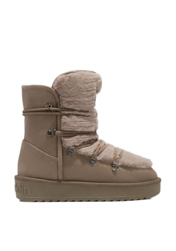 D.Franklin Damen Stiefel im australischen Stil mit mittelhohem Schaft und Fellfutter Nordic Trk - Stiefel für Damen - Casual Mode - Größe (41) - Modell nordic-trk von D.Franklin