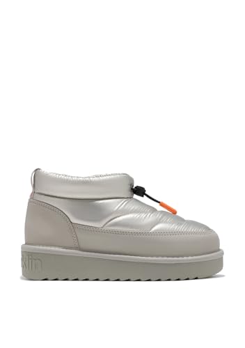D.Franklin Damen Stiefeletten Gepolstert mit Innenfutter Nordic Low Bomb Silber - Damenstiefel - Freizeitmode - Größe (37) - Modell bomb von D.Franklin