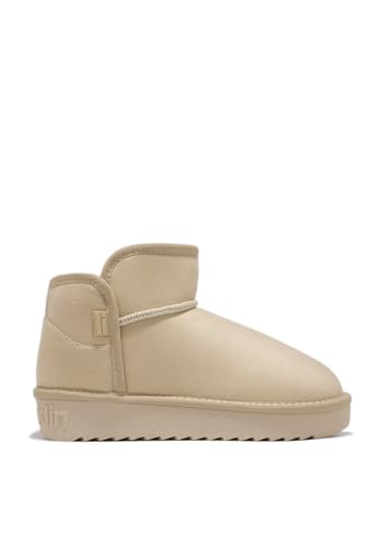 D.Franklin Damen Stiefeletten im australischen Stil, niedriger Schnitt, beige. - Damenstiefel - Freizeitmode - Größe (42) - Modell nordic low basic von D.Franklin