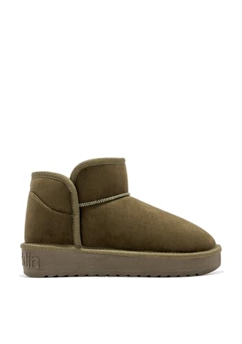 D.Franklin - Damen Winter-Australische Stiefel mit Innenfutter aus Fell - Nordic Low Basic von D.Franklin
