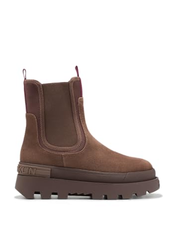 D.Franklin Damenstiefel Mittlere Höhe All Track Chelsea Braun - Damenstiefel - Freizeitmode - Größe (39) - Modell all track von D.Franklin