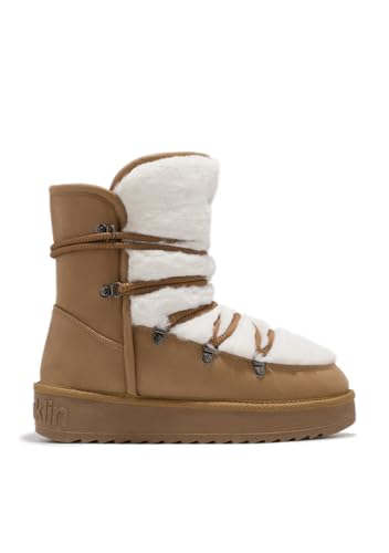 D.Franklin Damenstiefel im australischen Stil, mittelhoch, mit Nordic-Fellfutter. - Damenstiefel - Freizeitmode - Größe (38) - Modell nordic trk von D.Franklin