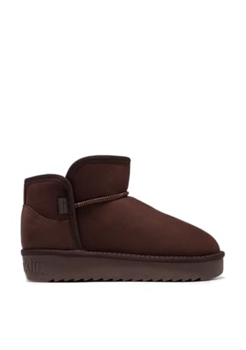 D.Franklin Damenstiefel im australischen Stil, niedriger Schnitt, dunkelbraun. - Damenstiefel - Freizeitmode - Größe (39) - Modell nordic low basic von D.Franklin