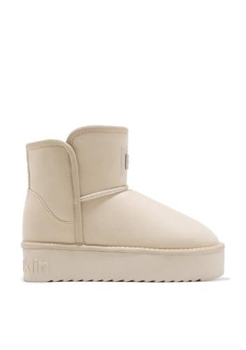 D.Franklin Damenstiefel im australischen Stil Plattform Nordic V2 Low Beige - Damenstiefel - Freizeitmode - Größe (36) - Modell nordic von D.Franklin
