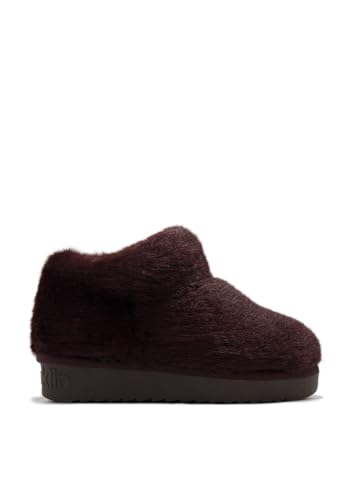 D.Franklin Damenstiefel im australischen Stil mit nordischem Vollpelzfutter in Braun. - Damenstiefel - Freizeitmode - Größe (40) - Modell nordic von D.Franklin