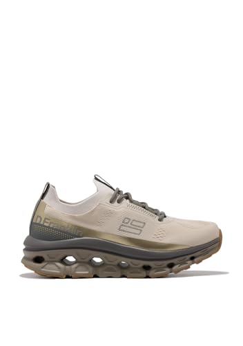 D.Franklin Sportschuhe Aero Mesh Creme/Gold - Unisex Sneaker - Casual Mode - Größe (40) - Modell aero-Sneakers-mesh von D.Franklin