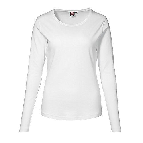 ID IdentityInterlock T-Shirt langarm weiß, 4XL von ID Identity
