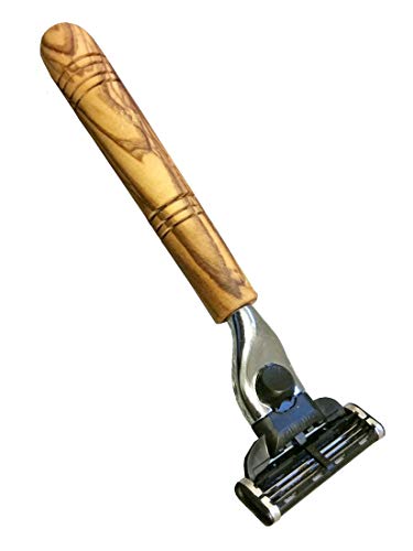 D.O.M. Nassrasierer mit Griff aus Olivenholz "Makalu" mit M3-Klinge D.O.M. Nassrasierer mit Griff aus Olivenholz "Makalu" mit M3-Klinge von D.O.M. Die Olivenholz Manufaktur