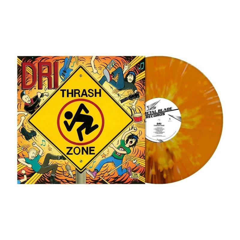 D.R.I. Thrash zone LP multicolor von D.R.I.