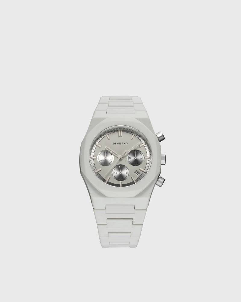 D1 Milano POLYCHRONO 40.5mm men Watches grey in Größe:ONE SIZE von D1 Milano