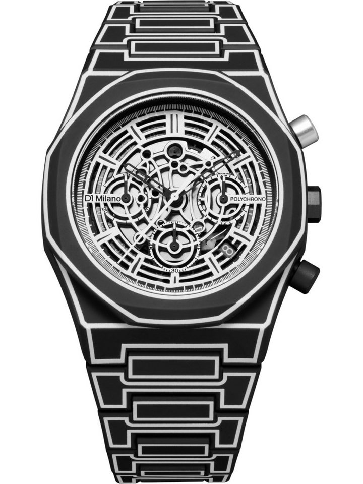 D1 Milano Quarzuhr D1 Milano Herren-Uhren Analog Quarz, Klassikuhr von D1 Milano