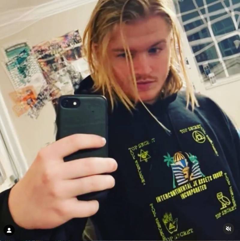 Jewünge Bestickter Schnitt & Genäht Glow in The Dark D3Vur Kapuzenpullover von D3VURshop