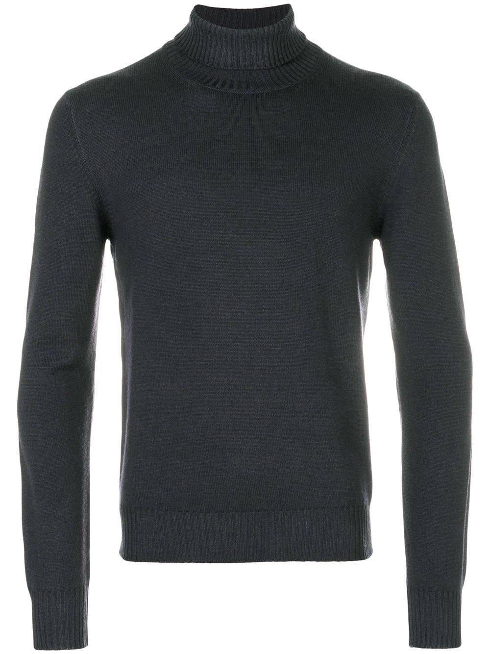 D4.0 Klassischer Rollkragenpullover - Grau von D4.0