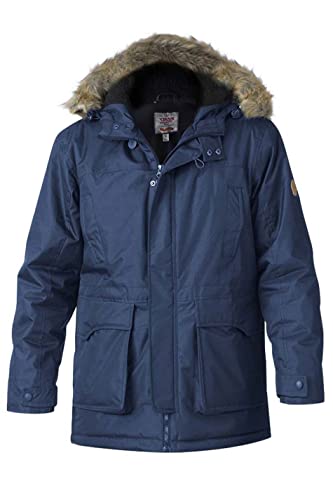 D555 Duke Herren Kingsize Lovett Parka Style Jacke, navy, XXXXXXX-Large von D555