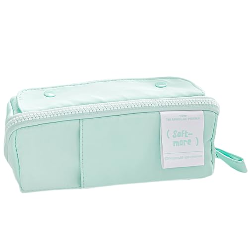 DABAIXIONG Bleistift Mit Großer Kapazität Aus Längerer Stiftbeutel Leinwand Stiftbeutel Reise Make Up Beutel Für Mädchen Frauen Schule Reisebettel Schreibweichung Aufbewahrungsaufbewahrung von DABAIXIONG