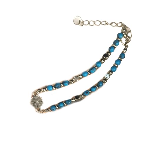 DABAIXIONG Frauenabschluss Perlenarmband Gemstones Schmuckgeschenke Für College Freund Accessoire Mit Karten Und Präsentationsschachtel von DABAIXIONG