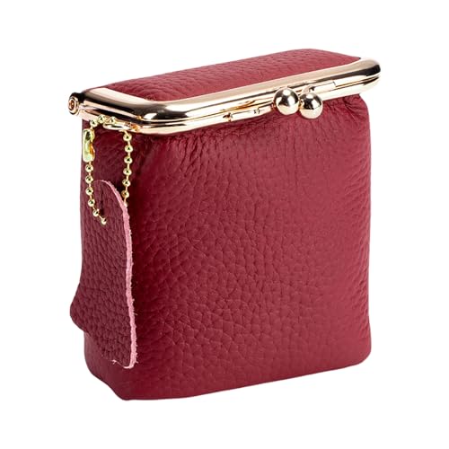 DABAIXIONG Kleine Leder Schmuckschachtel Vintage Coin Geldbörse Mit Sicherem Verschluss Ohrring Halsketten Organisatoren Für Modefrauen Geeignet von DABAIXIONG