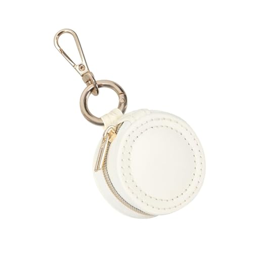 DABAIXIONG Kompakte Schlüsselbundschmuck Organisatoren Mit Plüsch Interieur Für Ringe Ohrringe Halsketten Reise Fitnessstudio Geschenk Weißer Sportschmuck Reisekoffer Für Frauen von DABAIXIONG