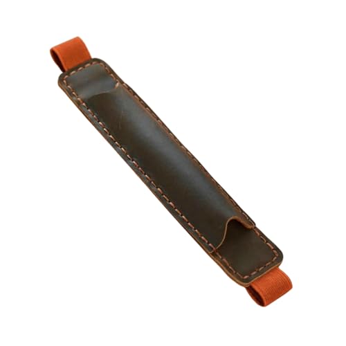 DABAIXIONG Lederstiftkoffer Verstellbarer Stifthalter Mit Elastizbändern Journal Journal Bleistifthaltertasche Für Hardcover Notebook Planer Organisatoren von DABAIXIONG