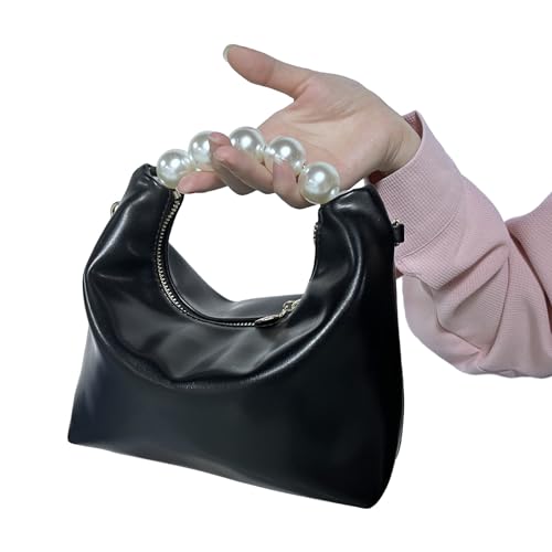 DABAIXIONG Mode PU Leder Abendbeutel Mit Abnehmbarer Kette Perle Perlen Perlen Crossbody Handtasche Für Formelle Party PU Leder Kleine Handtasche Geldbörse DABAIXIONG Mode PU Leder Abendbeutel Mit Abnehmbarer Kette Perle Perlen Perlen Crossbody Handtasche Für Formelle Party PU Leder Kleine Handtasche Geldbörse von DABAIXIONG