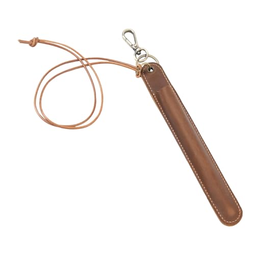 DABAIXIONG Stiftbeutel Füllhalshalter PU Lederabdeckungen Organisatoren Ärmelbrunnen Gehäuse Single Schutzhülle Lederstiftbeutel von DABAIXIONG