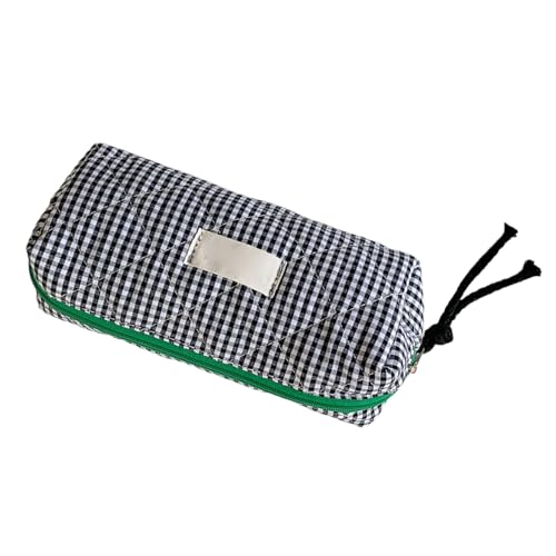 DABAIXIONG Stylish Pencil Case 7.5x3.5x2.4inch Großer Fachpenstpensthälfte Bleistiftbeutel Reisemake Up Aufbewahrung Für Studentische Frauen Tragbare Stift von DABAIXIONG