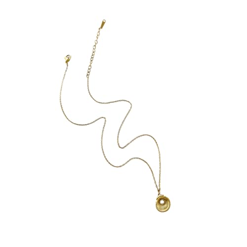 DABAIXIONG Vielseitiger Sea Star Accent Colarbone Kette Einstellbare Länge Leichte Halskette Zierter Alltagsschmuckzubehör Zierter Edelstahl Halskette von DABAIXIONG