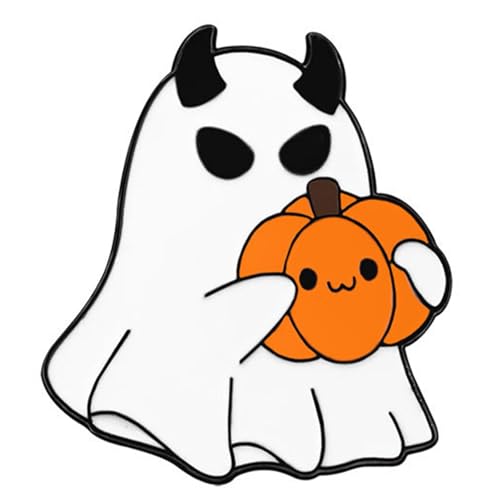 Festliche Weiße Gespenster Und Design Legierung Pin Halloween Partys Dekoration Kostüm Schmuck Gürtel Süßer Halloween Schmuck von DABAIXIONG