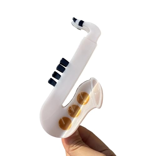 Nostalgische Acetat Haarclip Mit Saxophonform Verleiht Jedem Outfit Eine Persönlichkeit von DABAIXIONG
