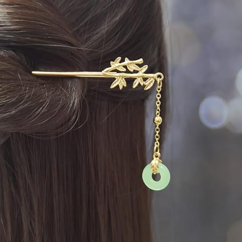 Kopfschmuck Frauen Blume Lange Quaste Haarnadel Schritt Schütteln Haar Stick Haar Ornament Vintage Hairstick Schmuck von DABIN