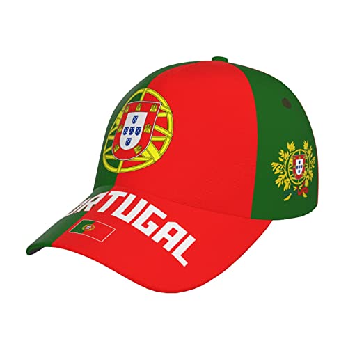 DABOYOZHZH Portugal Flagge Coole Portugiesische Baseballkappe 3D Volldruck Erwachsene Unisex Verstellbare Hut Fußball Patriotische Kappen, Flagge, Einheitsgre DABOYOZHZH Portugal Flagge Coole Portugiesische Baseballkappe 3D Volldruck Erwachsene Unisex Verstellbare Hut Fußball Patriotische Kappen, Flagge, Einheitsgre von DABOYOZHZH