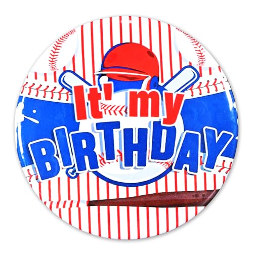 Baseball-Anstecknadeln "It's My Birthday", 5,8 cm, für Männer, Frauen, Jungen und Mädchen, Baseball-Partygeschenke, Dekorationen und Geschenke Baseball-Anstecknadeln "It's My Birthday", 5,8 cm, für Männer, Frauen, Jungen und Mädchen, Baseball-Partygeschenke, Dekorationen und Geschenke von DACSTLWKJ
