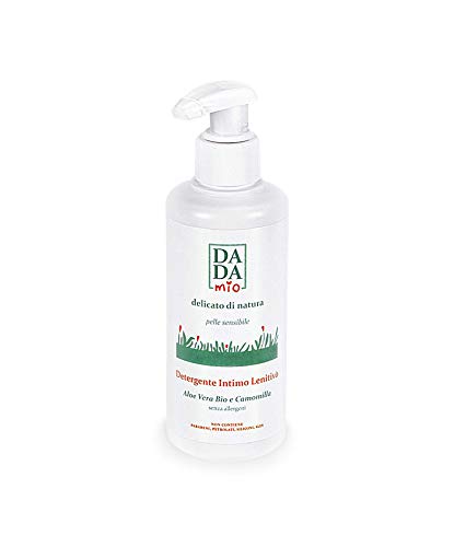 DADA mio Beruhigendes Intimwaschmittel Aloe Vera und Kamille 200 ml. Physiologischer pH-Wert, auch für Kinder geeignet von DADA mio