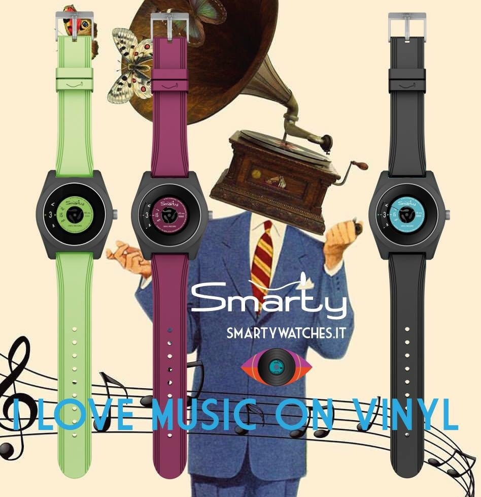 Armbanduhr Smarty Vinyl Armbanduhr Smarty Vinyl von DADEMOGIOIELLI