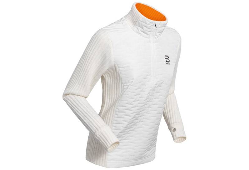DAEHLIE Rollkragenpullover Half Zip Comfy 2.0 Wmn SNOW WHITE von DAEHLIE