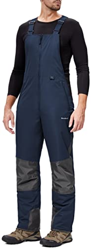 DAFENP Herren Skihose Latzhose Wasserdicht Schneehose Softshellhose Winter Warm Gefüttert Snowboardhose Overall mit Verstellbaren Hosenträgerhose MSHXK8114M-Navyblue-M DAFENP Herren Skihose Latzhose Wasserdicht Schneehose Softshellhose Winter Warm Gefüttert Snowboardhose Overall mit Verstellbaren Hosenträgerhose MSHXK8114M-Navyblue-M von DAFENP